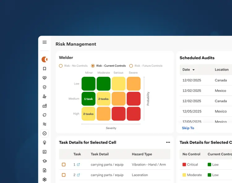 Risk Management — Cority product panel