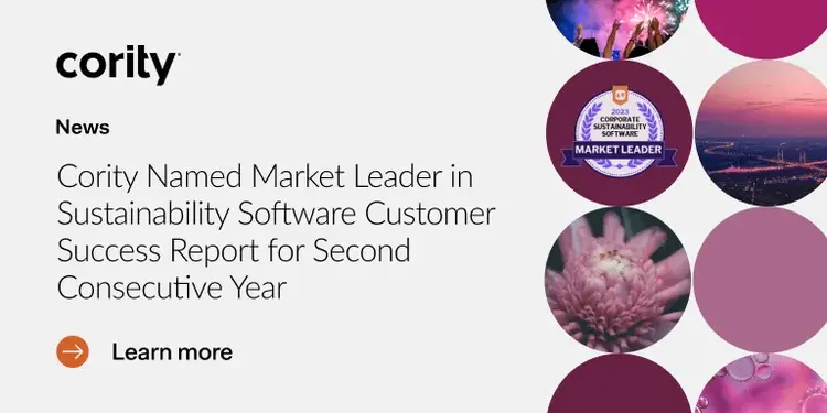 Cority Named Market Leader in Sustainability Software  Customer Success Report for Second Consecutive Year