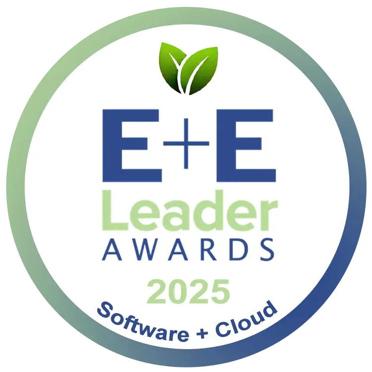 E+E Leader Awards 2025 Software + Cloud badge
